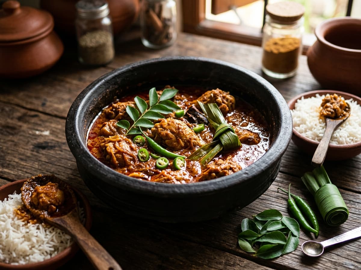 Traditional Sri Lankan Chicken Curry